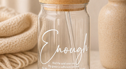 Glass Affirmation Tumblers