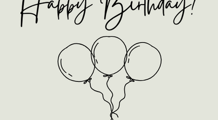 Happy Birthday