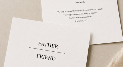 Father | Friend Card