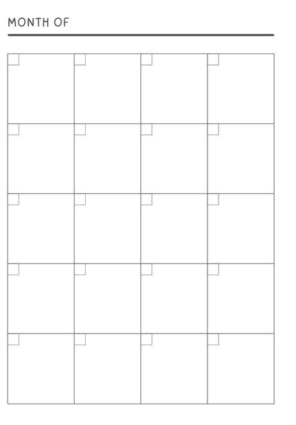 Monthly View