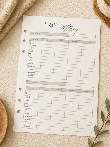 Savings Challenge