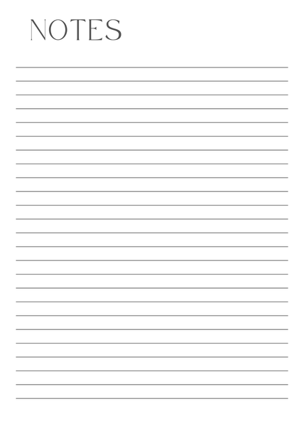 Notes