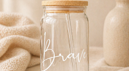 Glass Affirmation Tumblers