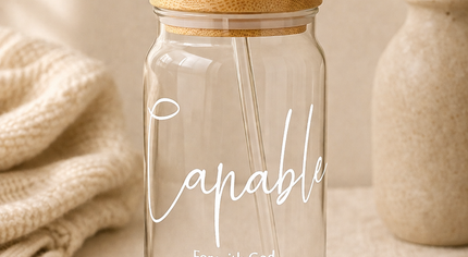 Glass Affirmation Tumblers