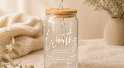Glass Affirmation Tumblers