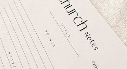 Church Notes