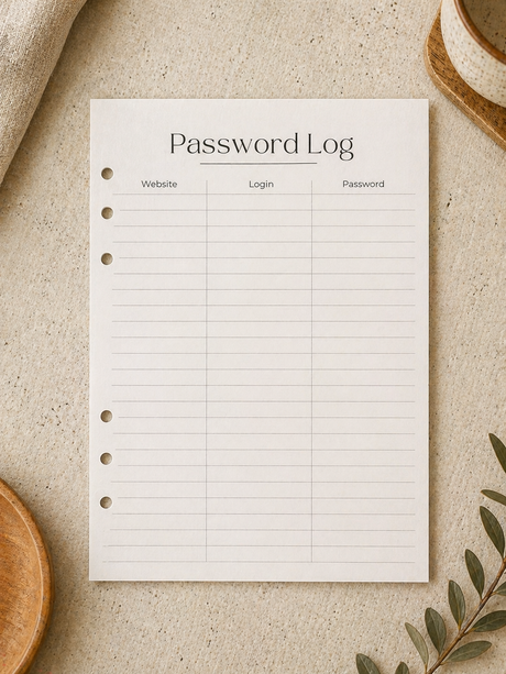 Password Log