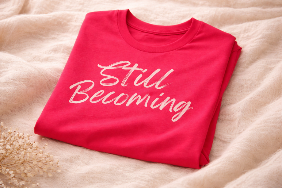 Still Becoming - Limited Pink Tee