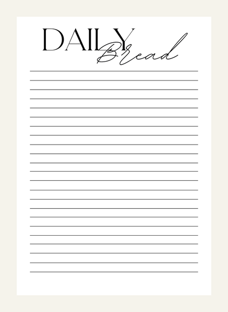 Daily Bread