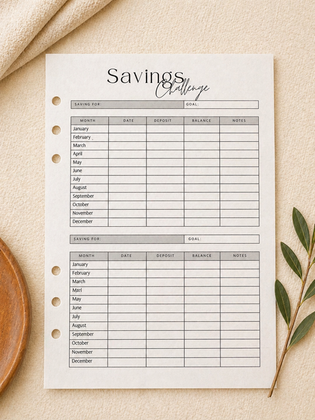 Savings Challenge