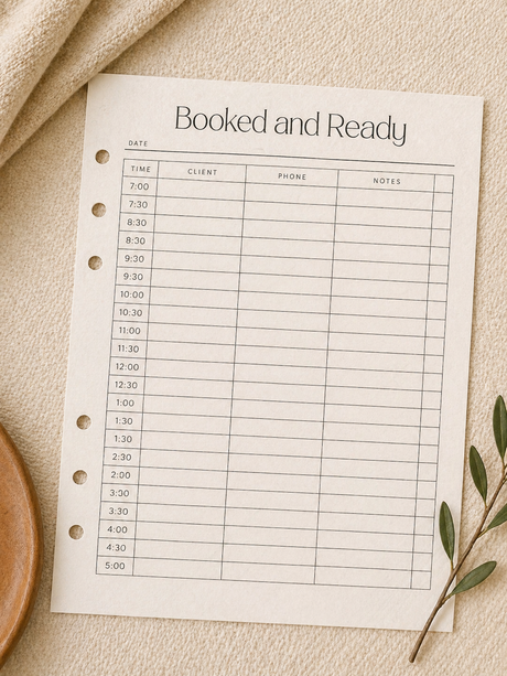 Appointment Book