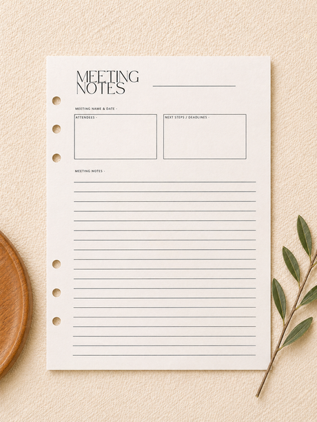 Meeting Notes