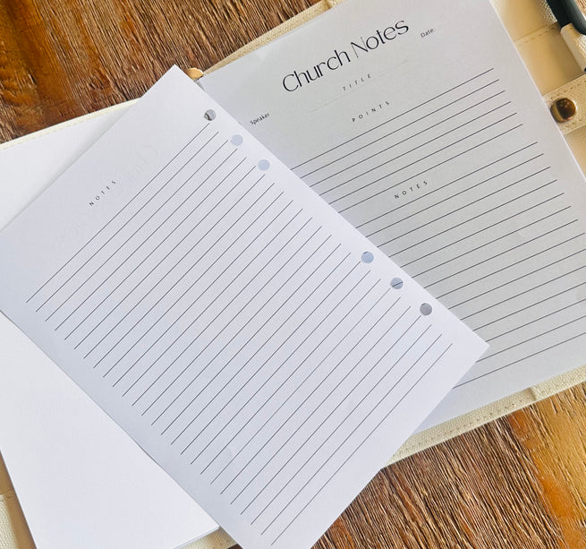 Church Notes