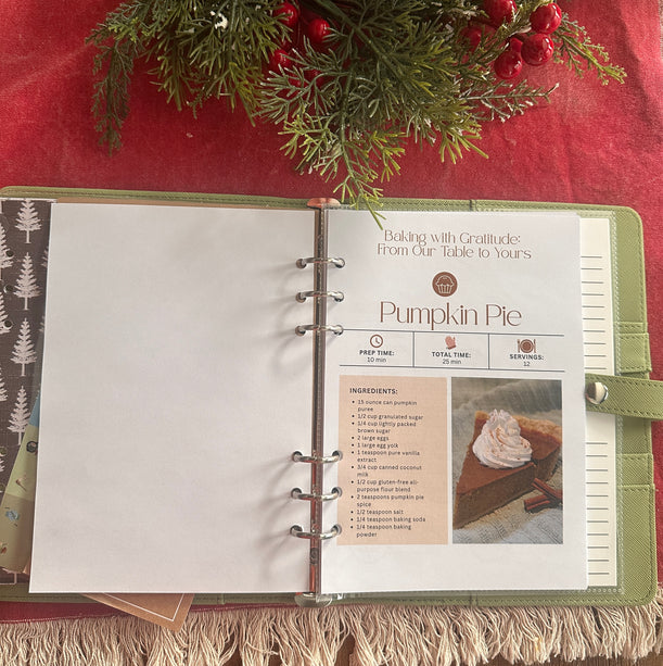 Recipe Journal Sample Bundle