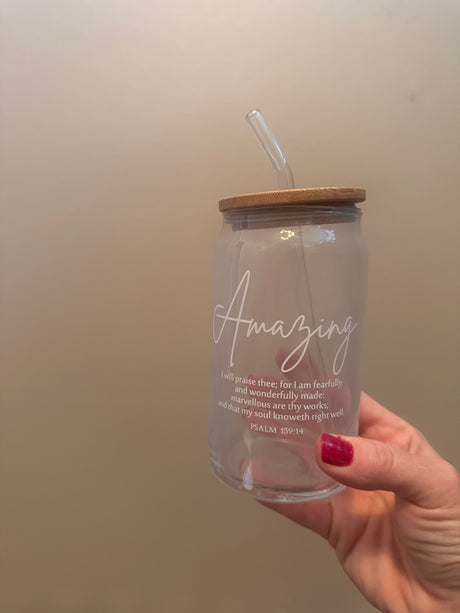 Glass Affirmation Tumblers