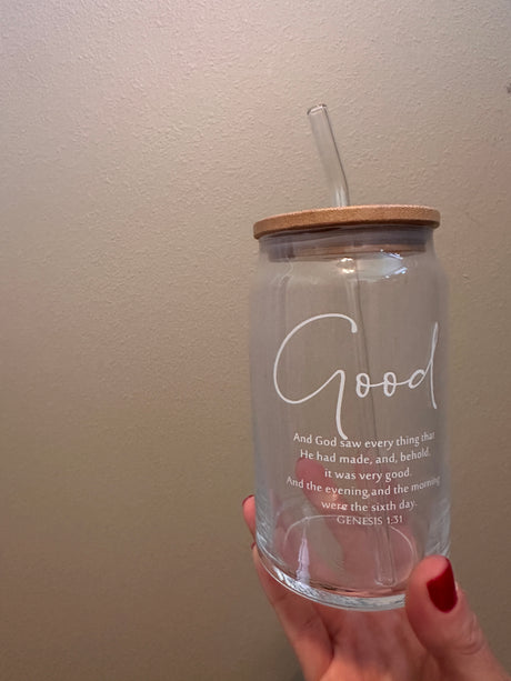 Glass Affirmation Tumblers