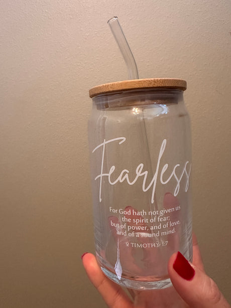 Glass Affirmation Tumblers