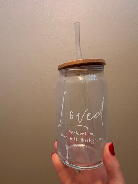 Glass Affirmation Tumblers