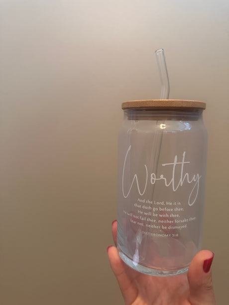 Glass Affirmation Tumblers