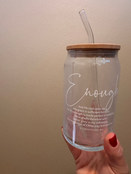 Glass Affirmation Tumblers