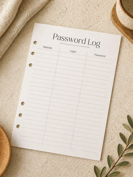 Password Log