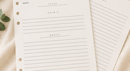 Church Notes