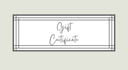 Physical Gift Certificate